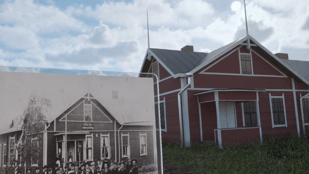 Virtual Kerava Old Road is a 3D model based on photographs of the old. In the virtual museum